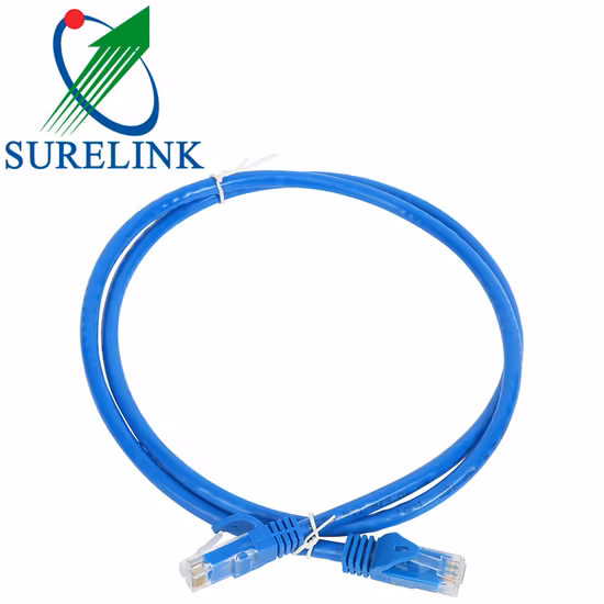 8p8c Ethernet Patch Cord Computer RJ45 Plug Connector Shielded or Unshielded Cat5e CAT6 CAT6A Cat7 Flat Network Patch Cord