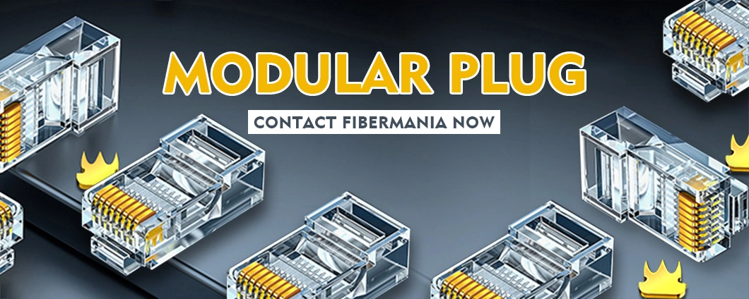 CAT.5E RJ45 8P8C Modular Plug Shielded (FTP) Network Connectors Short Body