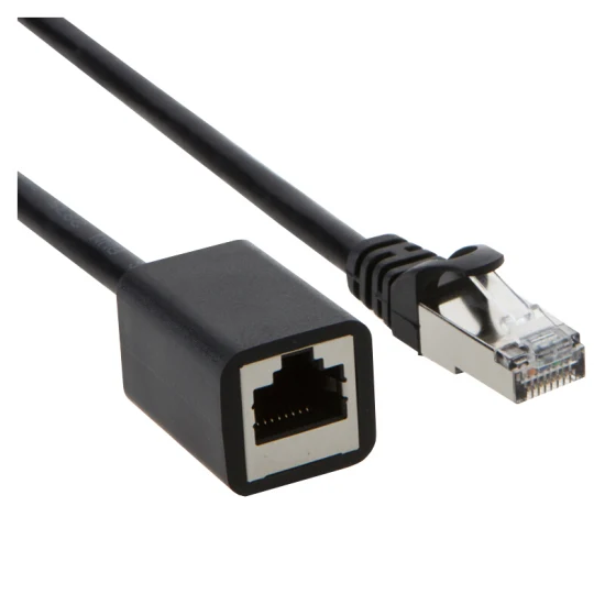 RJ45 Cat5e CAT6 Ethernet-Verlängerungskabel (Stecker auf Buchse).