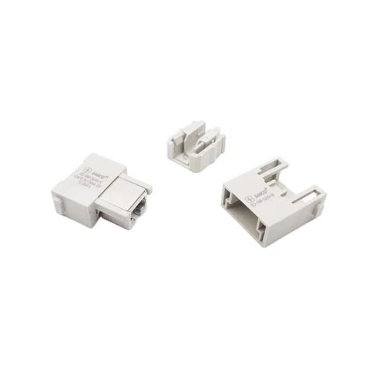 09454001520 RJ45 Apt/2 Gl CAT6A Stecker 8p Han-Modular für Schwerlaststeckverbinder