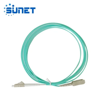 FTTH Om3 PVC 1 m mit Clip-Multimode-Duplex-Patchkabel