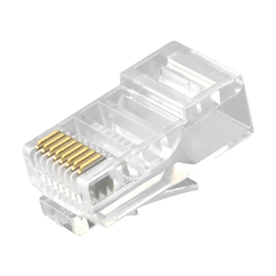 CAT.5E RJ45 8P8C Modularstecker Ungeschirmte (UTP) Netzwerkanschlüsse für Flachkabel