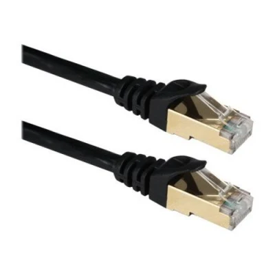 Abgeschirmtes Cat7-SSTP-10-Gigabit-Ethernet-Netzwerk-Patchkabel, 3 m