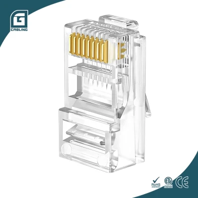 Gcabling 8p8c UTP CAT6 CAT6A Cat5e RJ45 Netzwerkstecker Ethernet RJ45 Stecker Modular