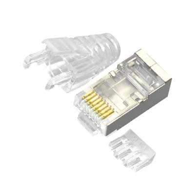 CAT.6 RJ45 8P8C Modularstecker, geschirmt (FTP), Netzwerkanschlüsse, 2-teiliges Kit