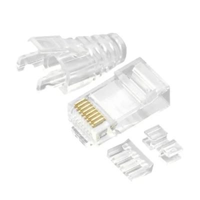 CAT.6A RJ45 8P8C Modularstecker Ungeschirmter (UTP) Netzwerkstecker-Steckersatz